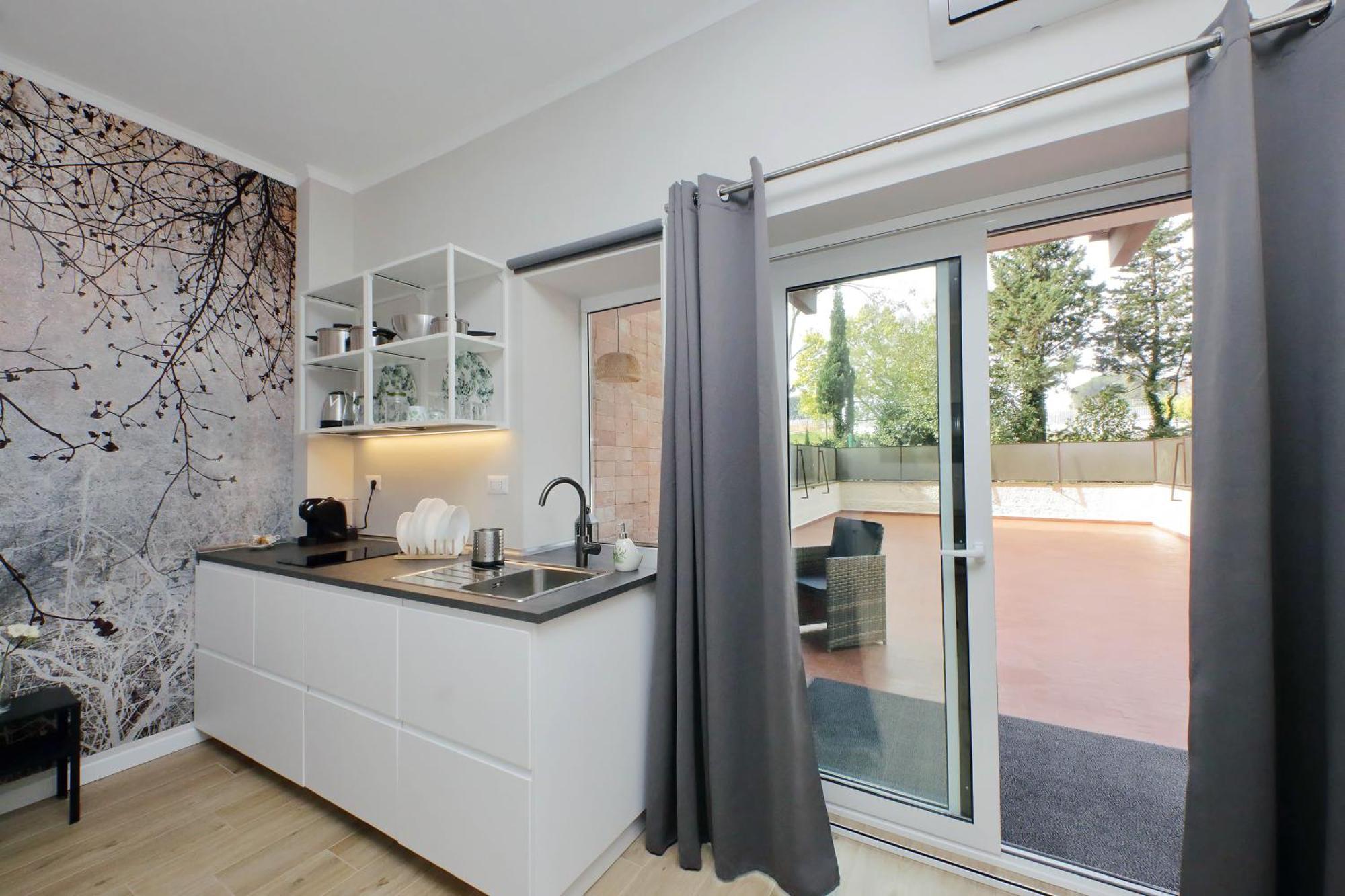 רומא Aurelia Antica Terrace Apt Free Pool And Parking מראה חיצוני תמונה